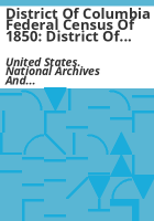 District_of_Columbia_federal_census_of_1850